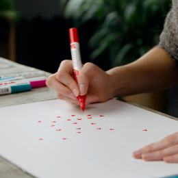 Brush Pen Primary ensemble de 5 dans le groupe Stylos / Crayons d'artistes / Feutres pinceaux chez Pen Store (103708)