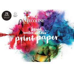 Print Paper lot de 75 dans le groupe Papiers & Blocs / Bloc Artiste / Papier pour aquarelle chez Pen Store (103786)