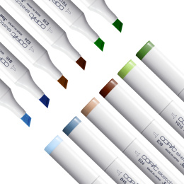 Sketch Lot de 6 Earth Essentials dans le groupe Stylos / Crayons d'artistes / Feutres d'illustrations chez Pen Store (103861)