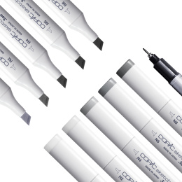 Sketch 5+1 Sketching Grays dans le groupe Stylos / Crayons d'artistes / Feutres d'illustrations chez Pen Store (103864)