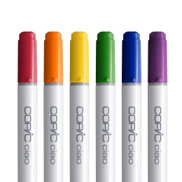 Ciao Lot de 6 Primary dans le groupe Stylos / Crayons d'artistes / Feutres d'illustrations chez Pen Store (103865)