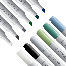 Ciao Lot de 6 Sea dans le groupe Stylos / Crayons d'artistes / Feutres d'illustrations chez Pen Store (103869)