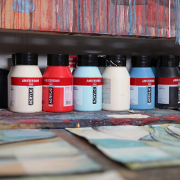 Peinture acrylique 500 ml dans le groupe Matériels d'artistes / Couleurs de l'artiste / Peinture acrylique chez Pen Store (103964_r)