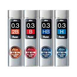 AIN Mine 0,3 Lot de 15 dans le groupe Stylos / Accessoires Crayons / Mines chez Pen Store (104430_r)