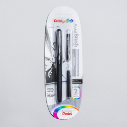 Pocket Brush Pen Set Black dans le groupe Stylos / Accessoires Crayons / Cartouches et Recharges chez Pen Store (104522)