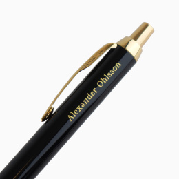 IM Black/Gold Stylo à bille dans le groupe Stylos / Stylo haute de gamme / Stylo à bille chez Pen Store (104669)