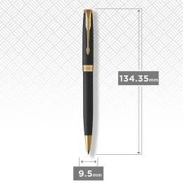 Sonnet Black/Gold Stylo à bille dans le groupe Stylos / Stylo haute de gamme / Stylo à bille chez Pen Store (104694)