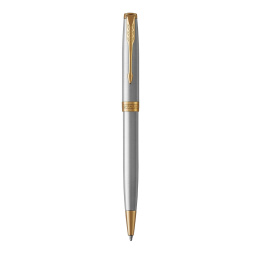 Sonnet Steel/Gold Stylo à bille dans le groupe Stylos / Stylo haute de gamme / Stylo à bille chez Pen Store (104699)