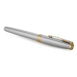 Sonnet Steel/Gold Stylo-plume dans le groupe Stylos / Stylo haute de gamme / Stylo à plume chez Pen Store (104700_r)
