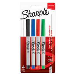 Ultrafine Marker lot de 4 dans le groupe Stylos / Crayons d'artistes / Feutres chez Pen Store (104784)