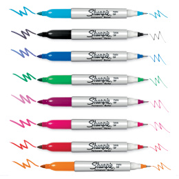 Twin-tip lot de 8 dans le groupe Stylos / Crayons d'artistes / Feutres chez Pen Store (104794)