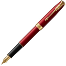 Sonnet Red/Gold Stylo-plume dans le groupe Stylos / Stylo haute de gamme / Stylo à plume chez Pen Store (104827_r)