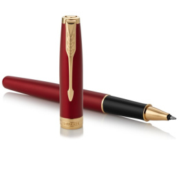 Sonnet Red/Gold Rollerball dans le groupe Stylos / Stylo haute de gamme / Roller chez Pen Store (104829)