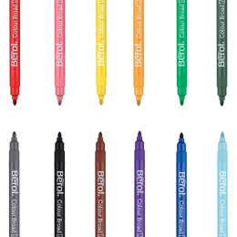Colour Broad Tip Lot de 42 (3 ans et +) dans le groupe Kids / Crayons pours les enfants / Feutres pour les enfants chez Pen Store (104846)