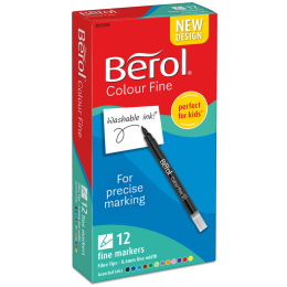 Colour Fine Tip Lot de 12 (3 ans et +) dans le groupe Kids / Crayons pours les enfants / Feutres pour les enfants chez Pen Store (104848)
