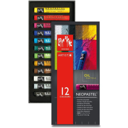 Neopastel Lot de 12 dans le groupe Matériels d'artistes / Craie et Graphite / Craies pastel chez Pen Store (104926)