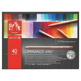 Luminance 6901 Lot de 40 dans le groupe Stylos / Crayons d'artistes / Crayons de couleurs chez Pen Store (104930)