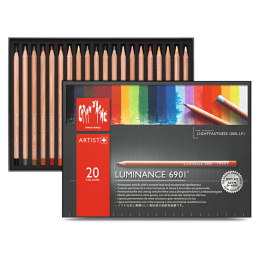 Luminance 6901 Lot de 20 dans le groupe Stylos / Crayons d'artistes / Crayons de couleurs chez Pen Store (104932)