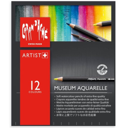 Museum Aquarelle Lot de 12 dans le groupe Stylos / Crayons d'artistes / Crayons aquarellables chez Pen Store (104933)
