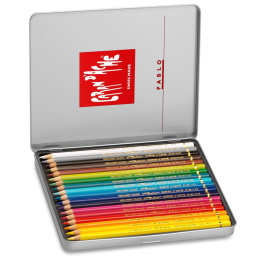 Crayons de couleur Pablo Lot de 18 dans le groupe Stylos / Crayons d'artistes / Crayons de couleurs chez Pen Store (105021)