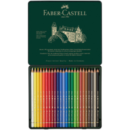 Crayons de couleur Polychromos Lot de 24 dans le groupe Stylos / Crayons d'artistes / Crayons de couleurs chez Pen Store (105075)