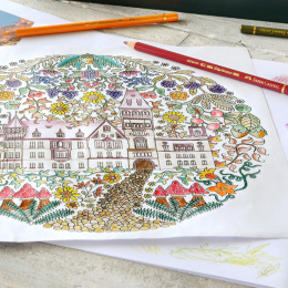 Crayons de couleur Polychromos Lot de 60 dans le groupe Stylos / Crayons d'artistes / Crayons de couleurs chez Pen Store (105077)