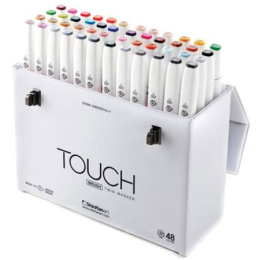 Twin Brush Marker ensemble de 48 dans le groupe Stylos / Crayons d'artistes / Feutres d'illustrations chez Pen Store (105317)