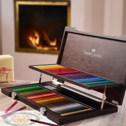 Polychromos Set de 120 Étui en Bois dans le groupe Stylos / Crayons d'artistes / Crayons de couleurs chez Pen Store (105854)