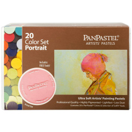 Portrait Lot de 20 dans le groupe Matériels d'artistes / Couleurs de l'artiste / Pastels / Pastel sec chez Pen Store (106068)