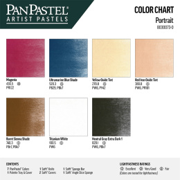 Portrait Set dans le groupe Matériels d'artistes / Couleurs de l'artiste / Pastels / Pastel sec chez Pen Store (106072)