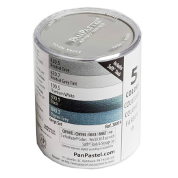 Starter Lot de 5 Greys dans le groupe Matériels d'artistes / Couleurs de l'artiste / Pastels / Pastel sec chez Pen Store (106085)