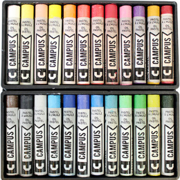 Campus Pastels à l'huile ensemble de 24 dans le groupe Matériels d'artistes / Craie et Graphite / Craies pastel chez Pen Store (106246)