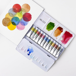 Tube d'aquarelle professionnel 5ml 12-set dans le groupe Matériels d'artistes / Couleurs de l'artiste / Peinture aquarelle / Aquarelle en tube chez Pen Store (106250)