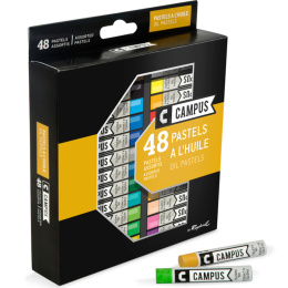 Campus Pastels à l'huile ensemble de 48 dans le groupe Matériels d'artistes / Craie et Graphite / Craies pastel chez Pen Store (106256)
