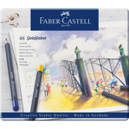 Goldfaber Crayons de couleur Lot de 48 dans le groupe Stylos / Crayons d'artistes / Crayons de couleurs chez Pen Store (106636)