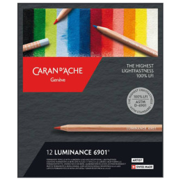 Luminance 6901 Lot de 12 dans le groupe Stylos / Crayons d'artistes / Crayons de couleurs chez Pen Store (106639)