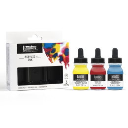Acrylic Ink Essentials Lot de 3 30 ml dans le groupe Matériels d'artistes / Couleurs de l'artiste / Peinture acrylique chez Pen Store (107723)
