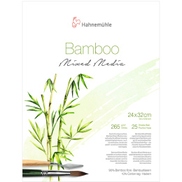 Mixed Media Bamboo 265 g 24x32 cm dans le groupe Papiers & Blocs / Bloc Artiste / Bloc Mixed Media chez Pen Store (108082)