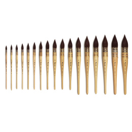 Kazan Pinceau en poil d’écureuil 803 Pointu Mop Taille 3/0 dans le groupe Matériels d'artistes / Pinceaux / Pinceaux aquarelle chez Pen Store (108286)