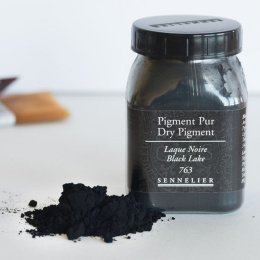 Pigment (Série 4) Black lake 80g -D 763 dans le groupe Matériels d'artistes / Couleurs de l'artiste / Pigment chez Pen Store (108686)