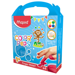 Color Peps Peinture au doigt Lot de 4 (1 an et +) dans le groupe Kids / Hobby et Coleurs pour enfants / Peinture pour enfants / Peinture aux doigts chez Pen Store (108764)