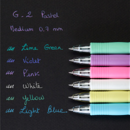 G2 Stylo gel 0.7 Pastel dans le groupe Stylos / Écrire / Stylos encre gel chez Pen Store (109115_r)