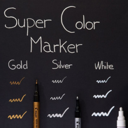 Super Color Marqueur Extra Fine Gold dans le groupe Stylos / Bureau / Marquers chez Pen Store (109647)