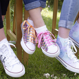 4500 Stylo pour marquage textile 066 Neon Orange dans le groupe Loisirs créatifs / Couleurs / Teinture textile et feutre textile chez Pen Store (110337)