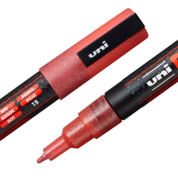 Posca PC-3M Glitter Red Tones lot de 4 dans le groupe Stylos / Crayons d'artistes / Feutres d'illustrations chez Pen Store (110416)