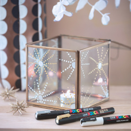 PC-3M Metallic lot de 4 dans le groupe Stylos / Crayons d'artistes / Feutres d'illustrations chez Pen Store (110421)