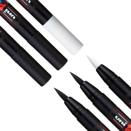 Posca Brush PCF-350 lot de 3 dans le groupe Stylos / Crayons d'artistes / Feutres pinceaux chez Pen Store (110437)