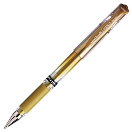 Ball Signo Broad UM-153 Gel - Metallic Silver dans le groupe Stylos / Écrire / Stylos encre gel chez Pen Store (110444)