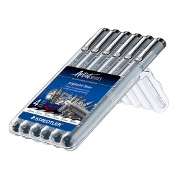 Pigment Liner lot de 6 dans le groupe Stylos / Écrire / Feutres Fineliners chez Pen Store (110850)