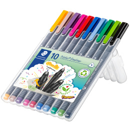 Triplus Fineliner lot de 10 dans le groupe Stylos / Crayons d'artistes / Feutres chez Pen Store (110868)
